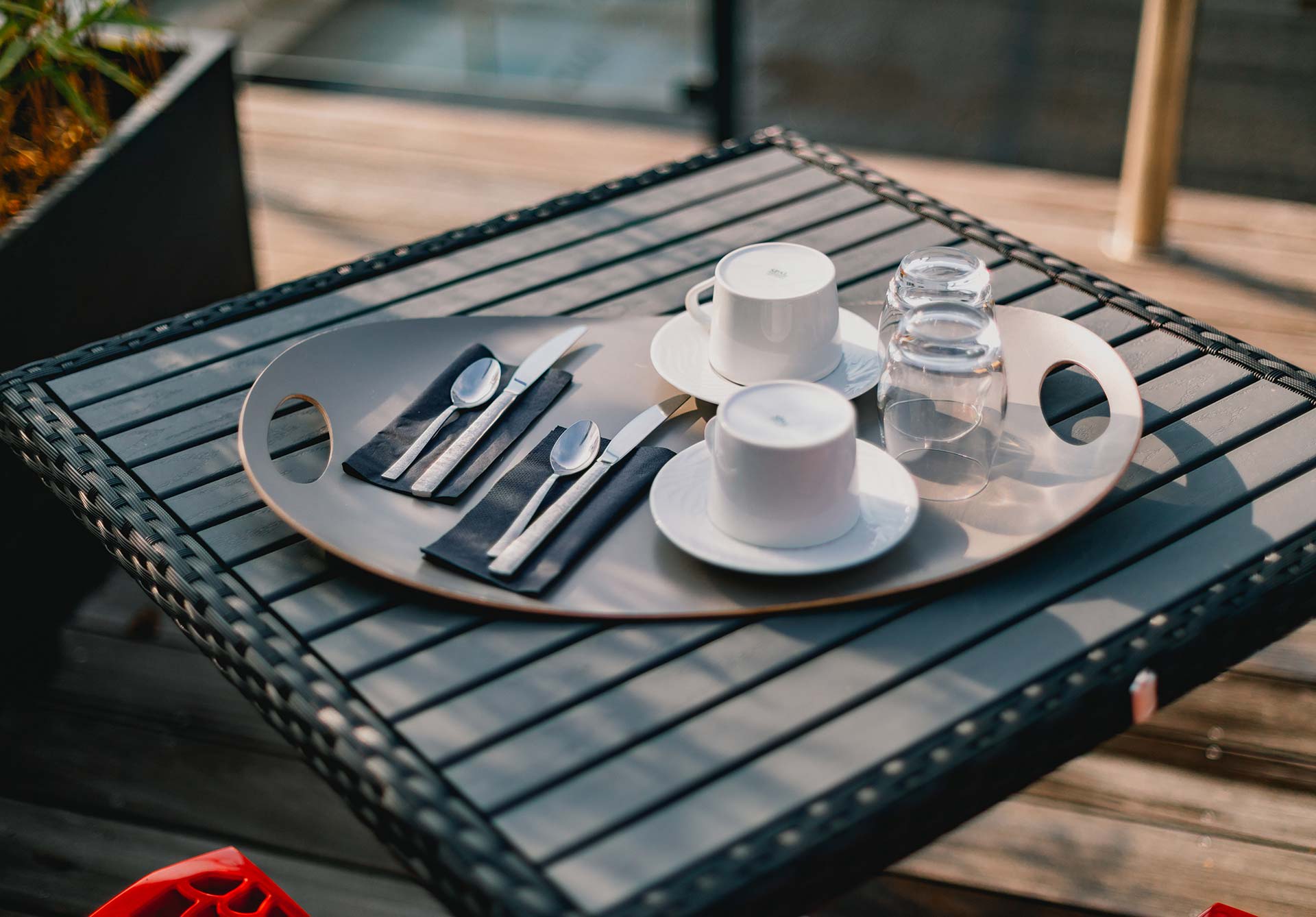 Le petit déjechez Avel Vor, restaurant gastronomique à Port-Louisuner